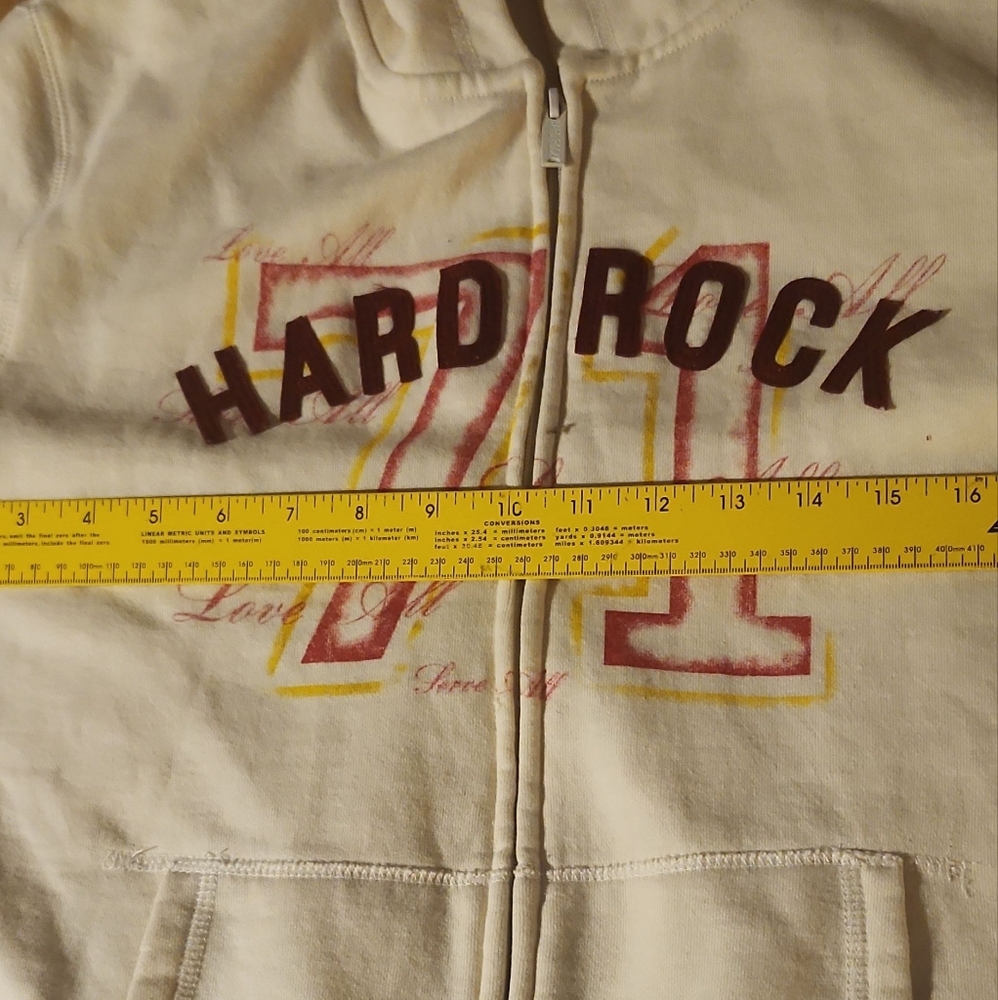 NWT Hard rock  cafe hoodie london Ladies M